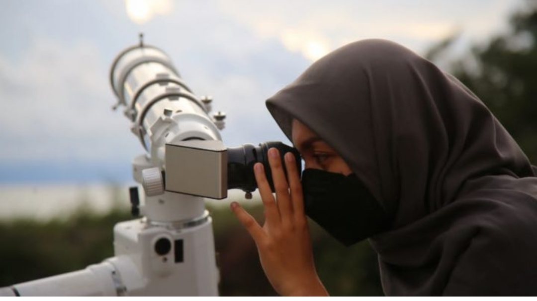 Ilustrasi Pemantauan Hilal (Foto: Metrotvnews.com)