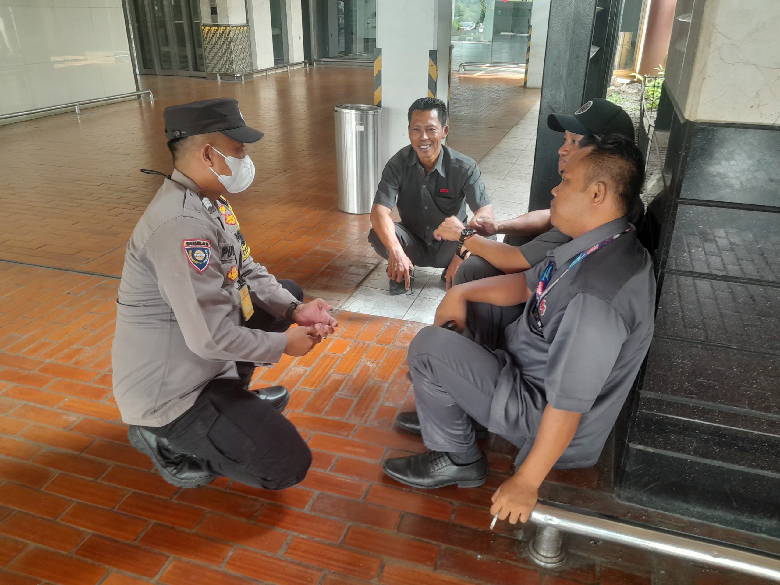 Polisi Bandara Soetta Sampaikan Imbauan Kamtibmas (Foto Istimewa)