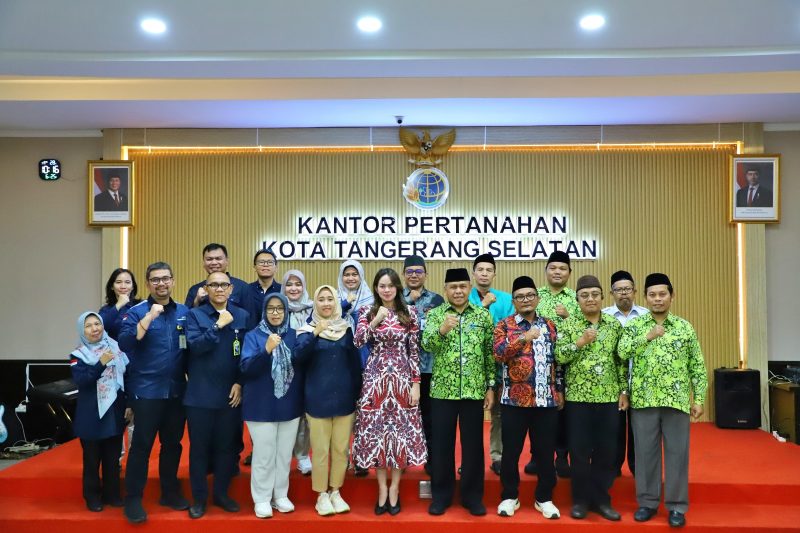 MoU Kantah Tangsel dengan PD DMI Kota Tangsel