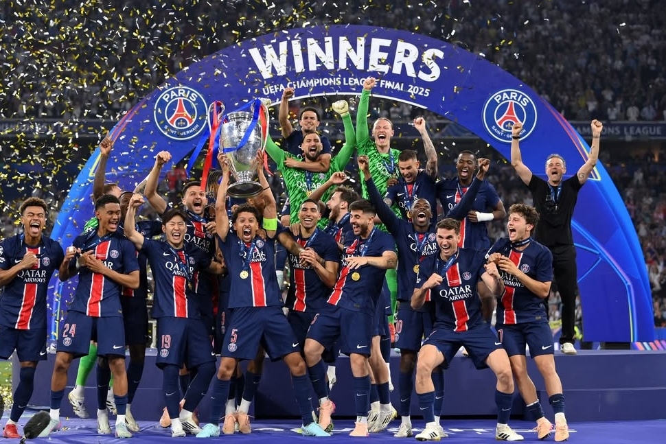 Tim Sepak Bola PSG (Foto: Ig/@psg)