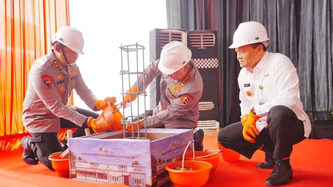 Kapolri Jenderal Listyo Sigit Prabowo Groundbreaking dapur Satuan Pelayanan Pemenuhan Gizi (SPPG) Jawa Tengah (Foto Istimewa)
