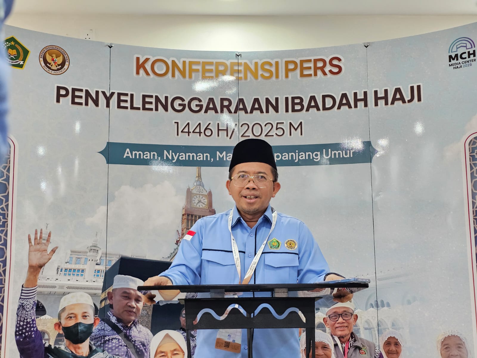 Ketua Petugas PPIH Arab Saudi, Muchlis M Hanafi. (Dok. Kemenag)