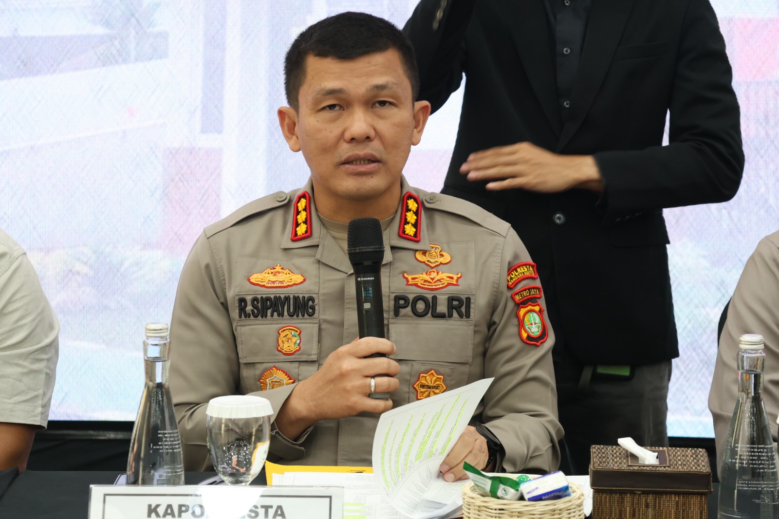 Kapolresta Bandara Soetta Kombes Ronald Sipayung (Foto Istimewa)