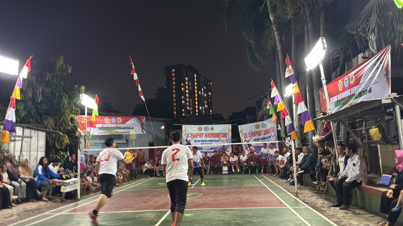 Turnamen Badminton di Ulujami, Jakarta Selatan (Foto: Istimewa)