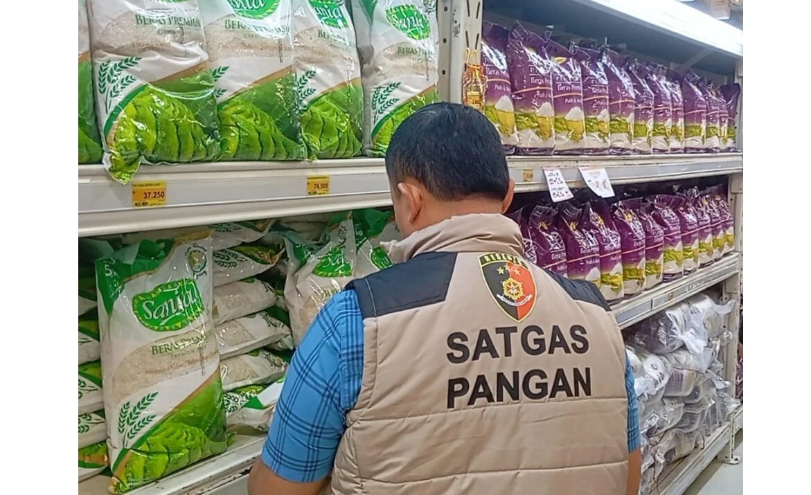 Dok. Saat sidak beras oplosan.