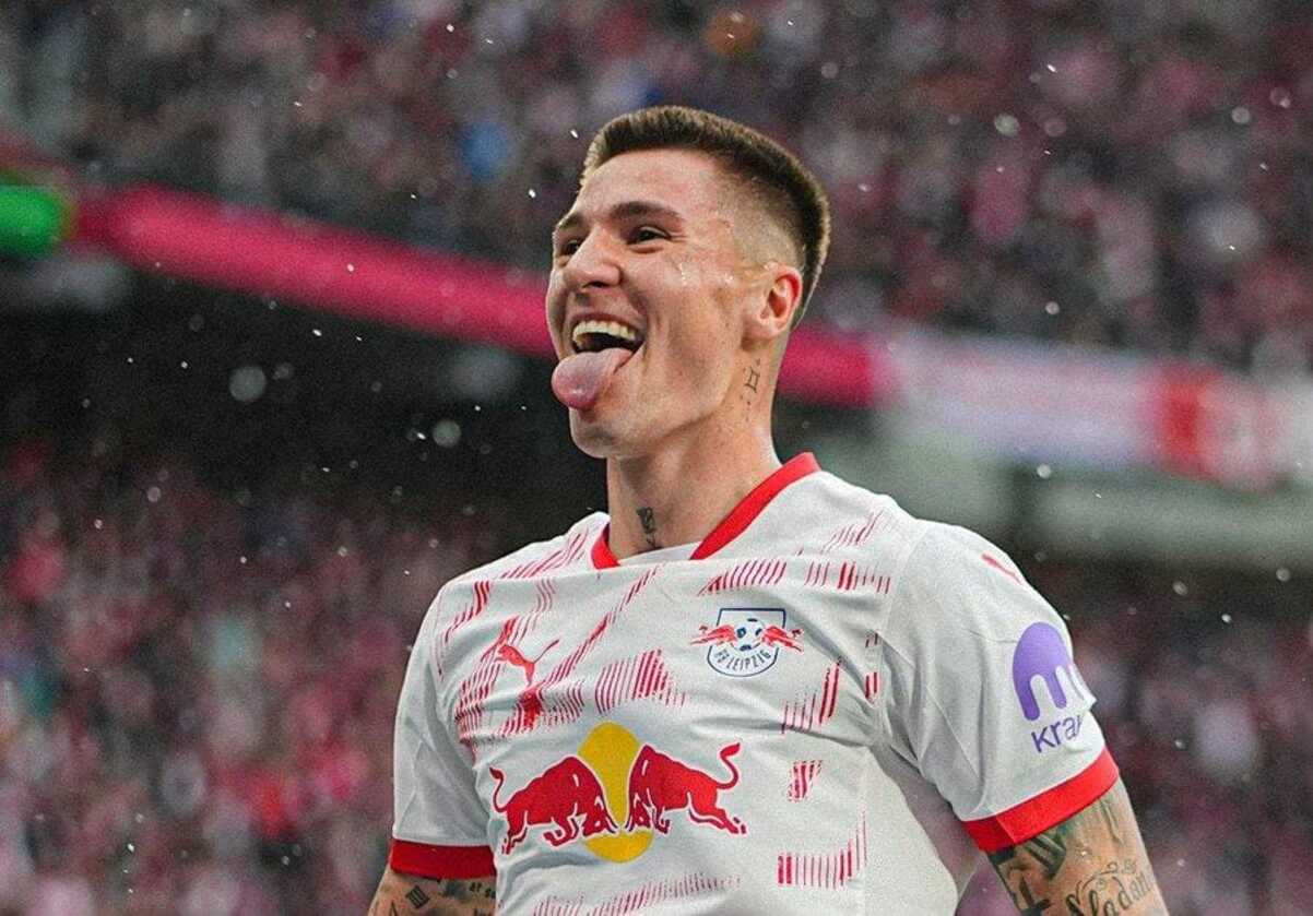 
Benjamin Sesko. (Foto: X/@FabrizioRomano)
