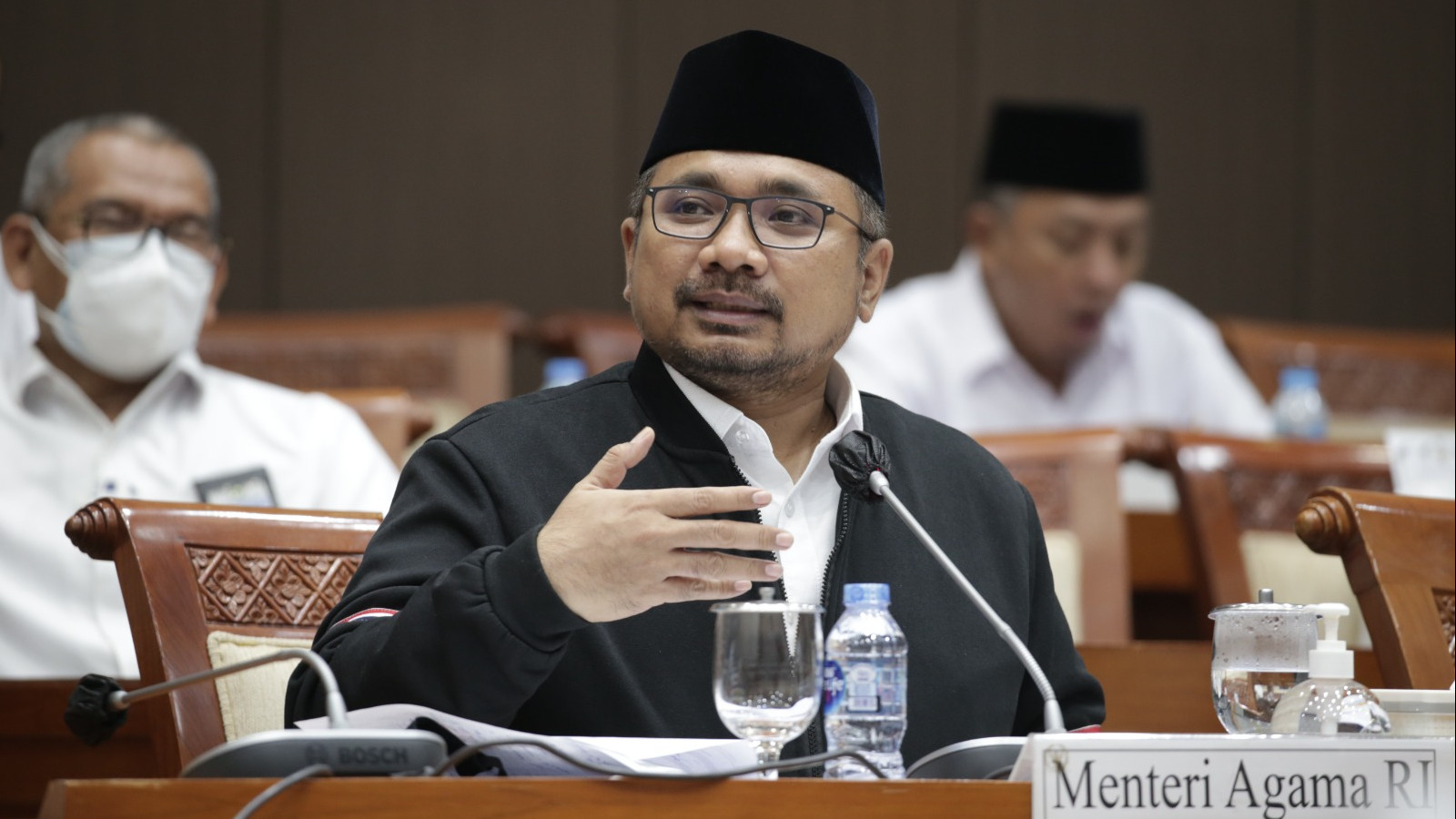 
Mantan Menag Yaqut Cholil Qoumas. (Sumber: Kemenag)
