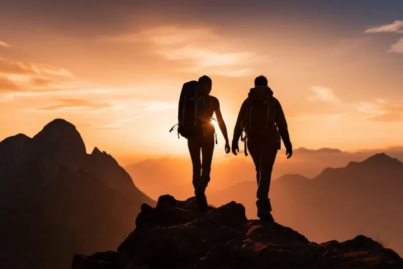 Ilustrasi Pendaki Gunung (Foto: Freepik)