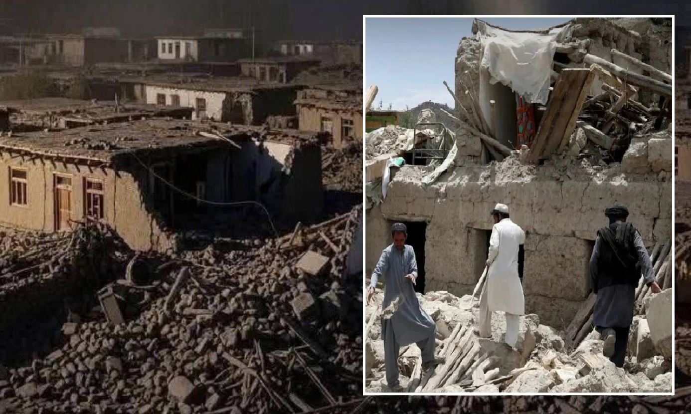 Afghanistan dilanda gempa M6,2 menyebabkan 800 orang tewas. (Sumber: Kolase news arena dan the star)

