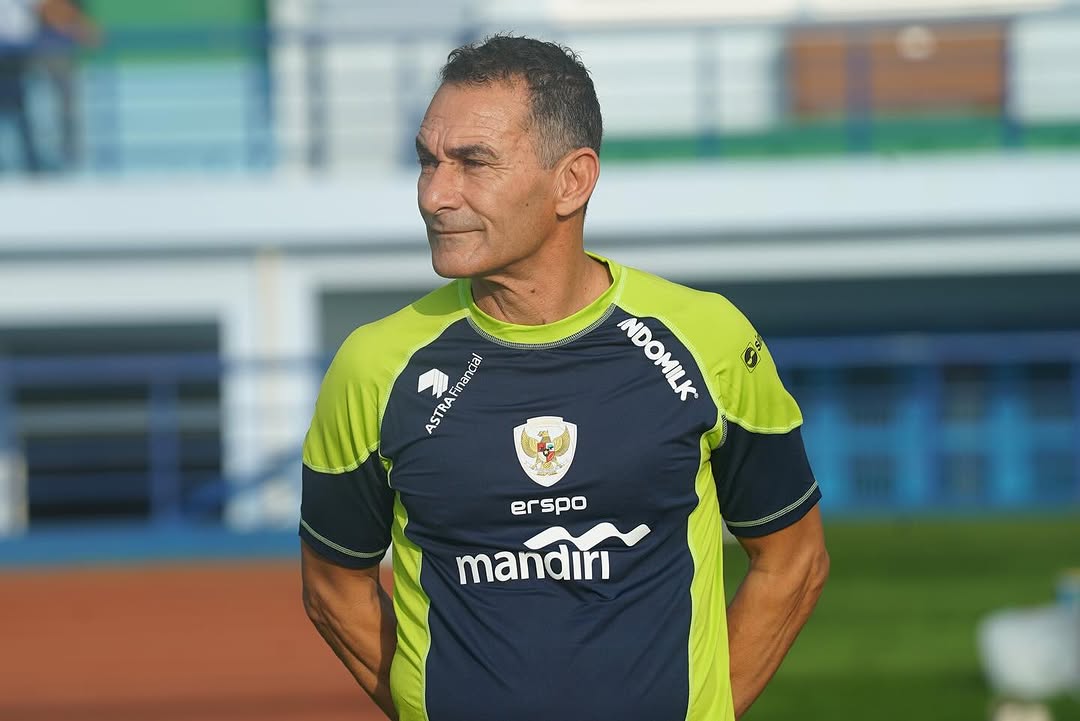 Pelatih Indonesia, Gerald Vanenburg. (Sumber: IG geraldvanenburg)

