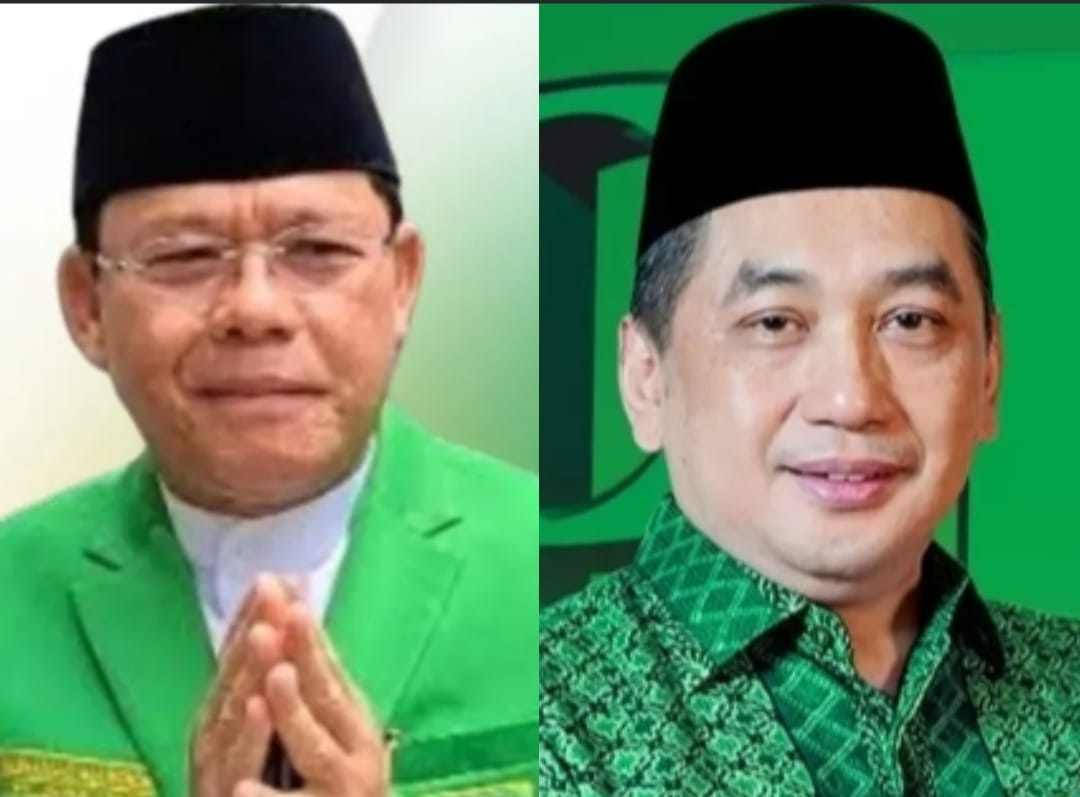 Muhammad Mardiono (kiri) dan Agus Suparmanto (kanan) akan bertarurung sengit di Muktamar X PPP. (Kolase)

