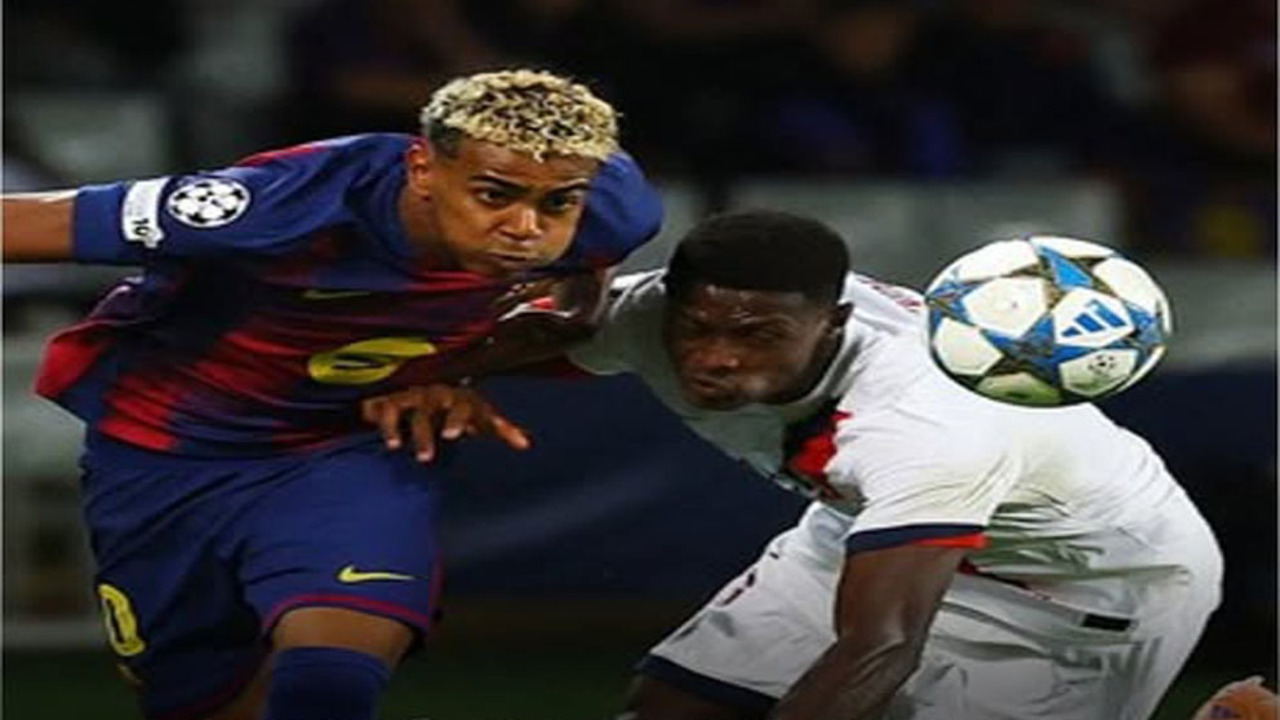 Barcelona tumbangkan PSG 2-1. (Dok. @Facebook/Faiy)

